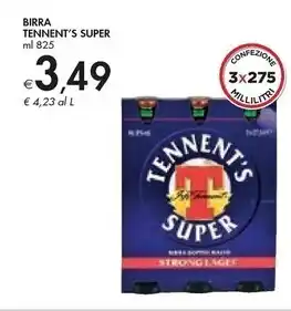 Bennet Tennent's birra super offerta