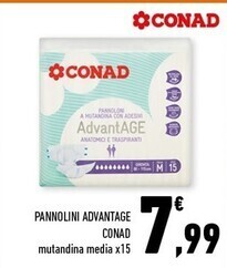 Conad Margherita Conad pannolini advantage offerta