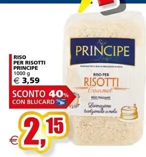 Principe riso per risotti