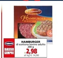 Il Gigante Il gigante hamburger offerta