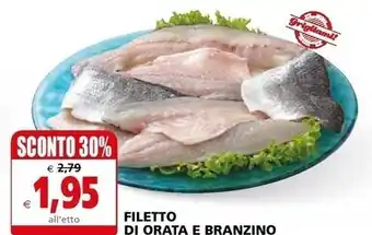 Filetto di orata e branzino