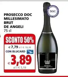 Il Gigante De angeli - prosecco doc millesimato brut offerta