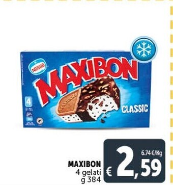 Gourmet Déco Nestlè maxibon offerta