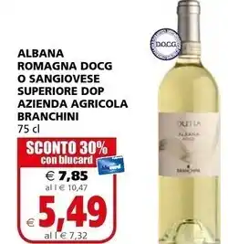 Il Gigante Azienda agricola branchini - albana romagna docg offerta
