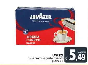 Lavazza caffè crema e gusto classico
