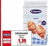 Il Gigante Il gigante croissant offerta