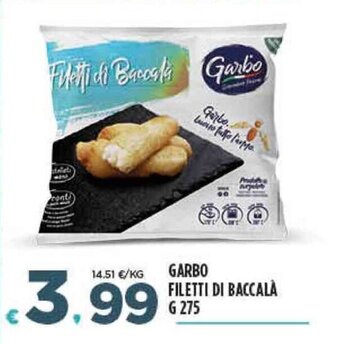 Garbo Filetti di Baccalà g 275