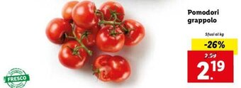 Lidl Pomodori grappolo offerta