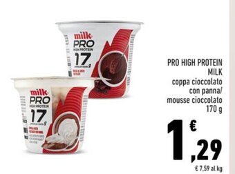 Conad Pro High Protein Milk 170 g offerta