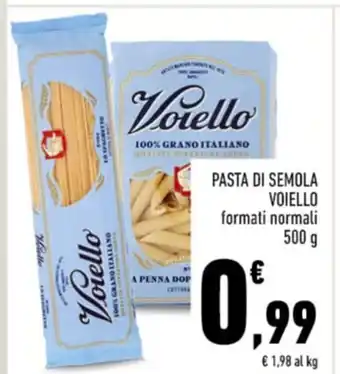 Conad Voiello Pasta Di Semola formati normali 500 g offerta