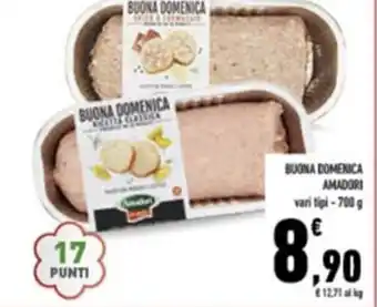 Conad Amadori Buona Domenica 700 g offerta