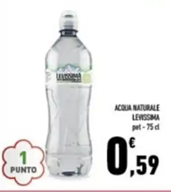 Conad Levissima Acqua Naturale 75 cl offerta