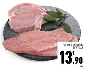 Conad Fettine e Lombatine di Vitello offerta