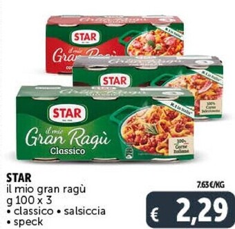 Gourmet Déco Star il mio gran ragù classico offerta