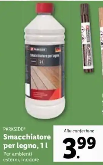 Lidl Parkside Smacchiatore per legno, 1 l offerta