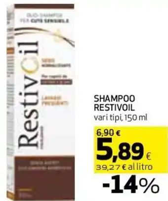 Coop Restivoil Shampoo 150 ml offerta