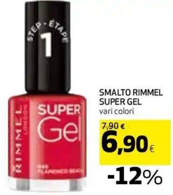 Coop Super Gel Smalto Rimmel offerta