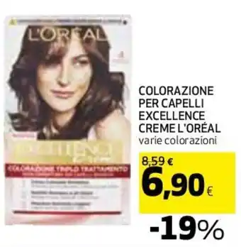 Coop L'Oreal Excellence Creme Colorazione per Capelli offerta