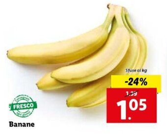 Lidl Banane offerta