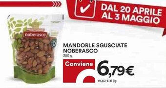 Coop Noberasco Mandorle Sgusciate 350 g offerta