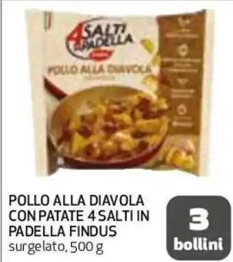 Coop Findus 4 Salti In Padella Pollo Alla Diavola Con Patate Surgelato 500 g offerta