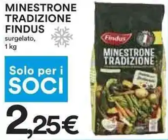 Coop Findus Minestrone Tradizione 1 kg offerta