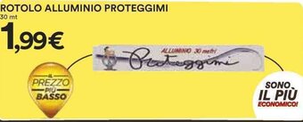 Coop Rotolo Alluminio Proteggimi 30 mt offerta