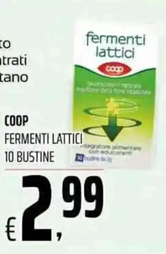 Coop Coop Fermenti Lattici 10 bustine offerta