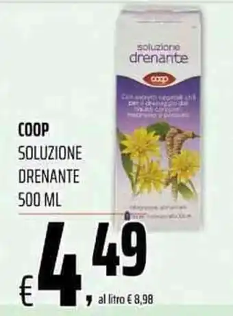 Coop Soluzione Drenante 500 ml