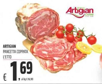 Coop Artigian Pancetta Coppata offerta