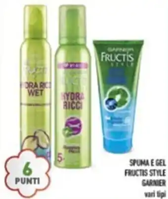 Conad Superstore Garnier Spuma e Gel Fructis Style offerta