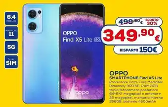 Euronics Oppo Find X5 Lite Smartphone offerta