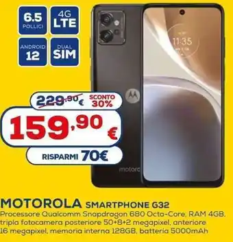 Euronics Motorola G32 Smartphone offerta