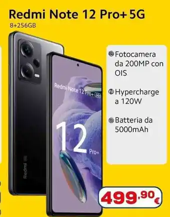 Euronics Xiaomi Redmi Note 12 Pro + 5G offerta