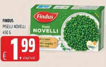Coop Findus Piselli Novelli 450 g offerta