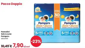 Despar Pampers Sole & Luna Pannolini offerta