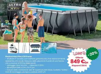 Piscina Intex Ultra XTR Frame