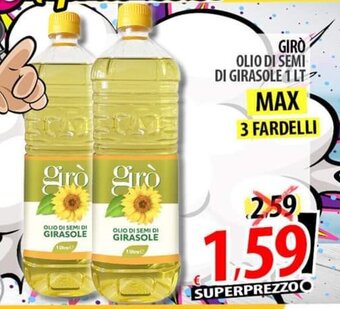 Il Genio Supermercato Girò Olio di Semi di Girasole 1 Lt offerta