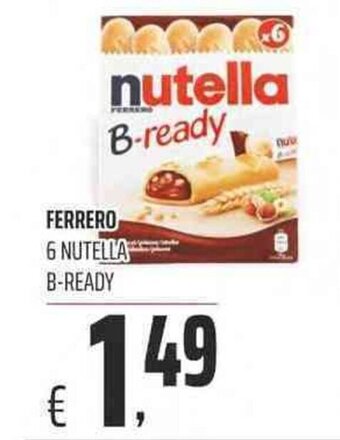Coop Ferrero 6 Nutella B-ready offerta