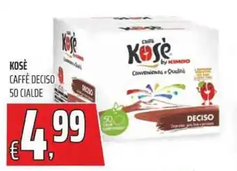 Kosè Caffè Deciso 50 cialde