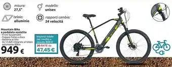 Carrefour Iper Mountain bike a pedalata assistita offerta