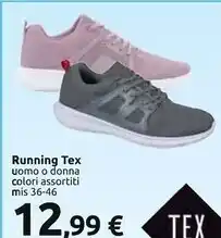 Carrefour Iper Tex running offerta