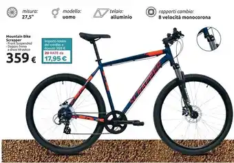 Carrefour Iper Scrapper - mountain bike offerta