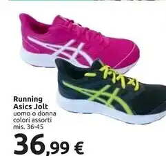 Carrefour Iper Asics - running jolt offerta