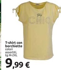Carrefour Iper T-shirt con borchiette offerta