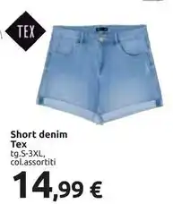 Tex short denim