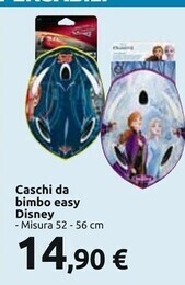 Carrefour Iper Disney caschi da bimbo easy offerta