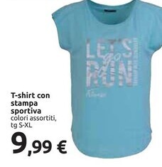 Carrefour Iper T-shirt con stampa sportiva offerta