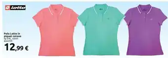 Lotto polo in piquet cotone
