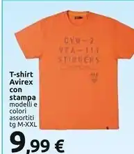 Avirex - t-shirt con stampa